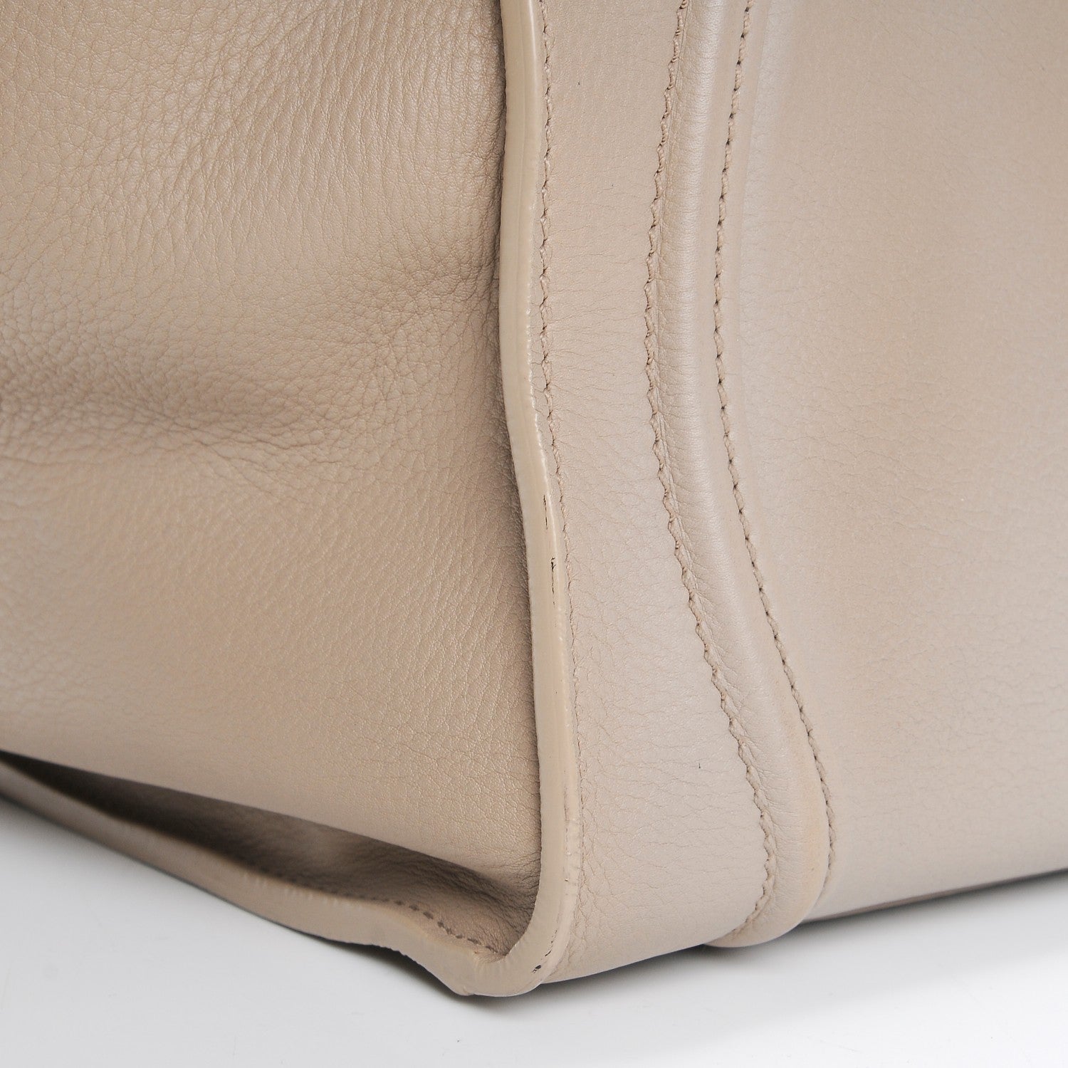 Celine Supple Calfskin Medium Phantom Luggage Light Khaki 8 of 8