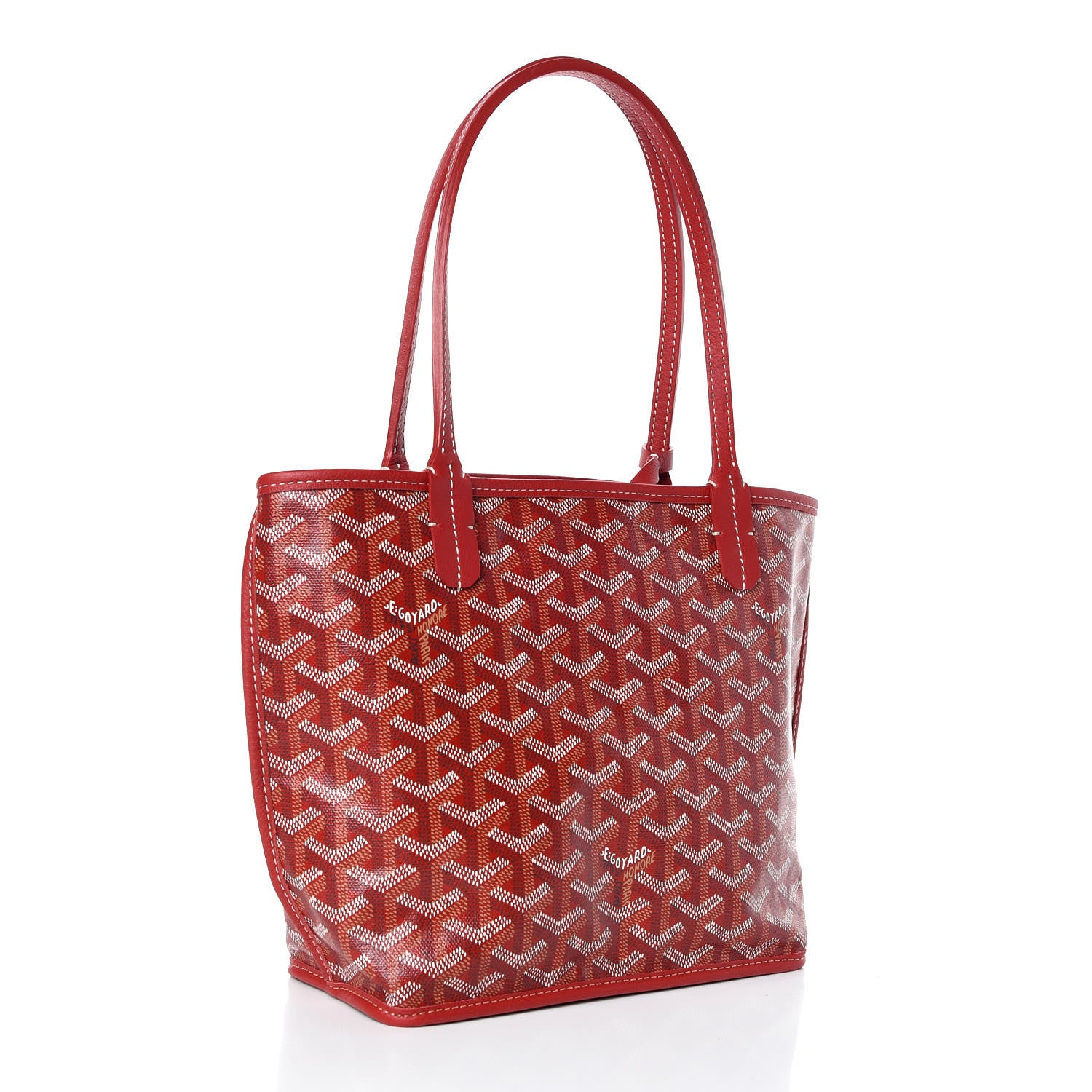 Goyard Goyardine Reversible Mini Anjou Red 5 of 14