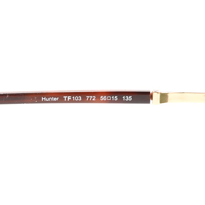 Tom Ford Metal Hunter Sunglasses TF103 Gold Tortoise 6 of 8