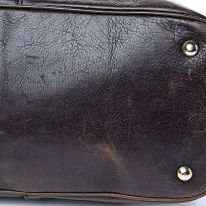Saint Laurent Calfskin Oversized Muse Brown 15 of 25