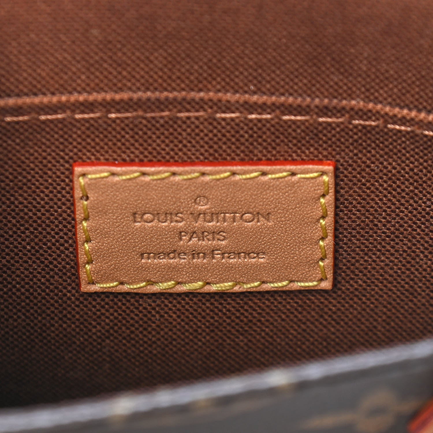 Louis Vuitton Monogram Petit Sac Plat 6 of 8