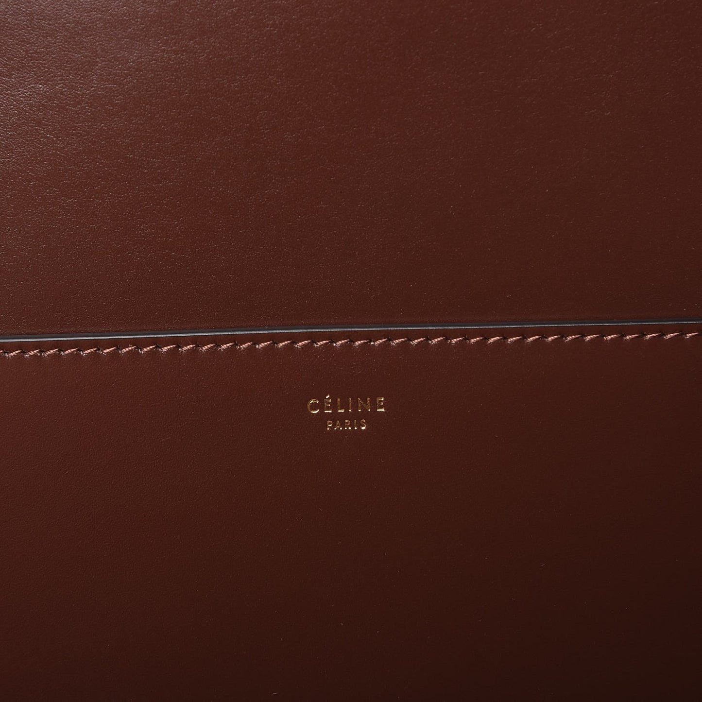 Supersoft Calfskin Sangle Bucket Bag Burgundy