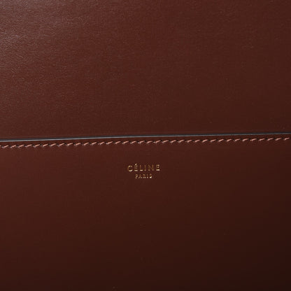 Celine Supersoft Calfskin Sangle Bucket Bag Burgundy 7 of 11