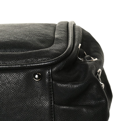 Chanel Caviar Diagonal Ligne Flap Black 11 of 12