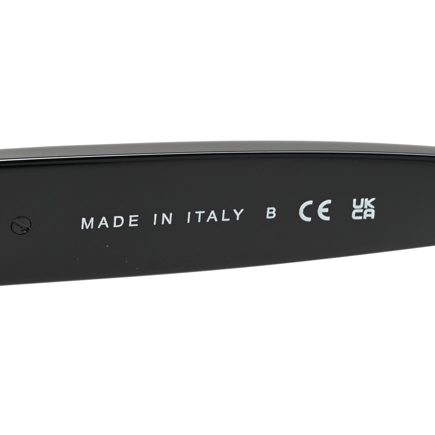 Acetate Square CC Heart Sunglasses 5478-A Black