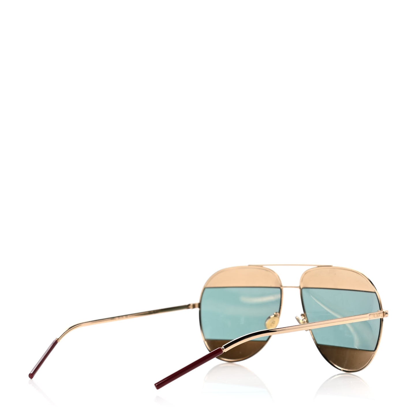 Split 1 Aviator Sunglasses Gold