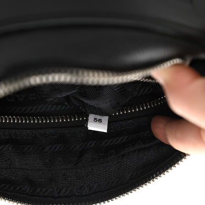 Prada Saffiano Travel Belt Bag Black 9 of 10