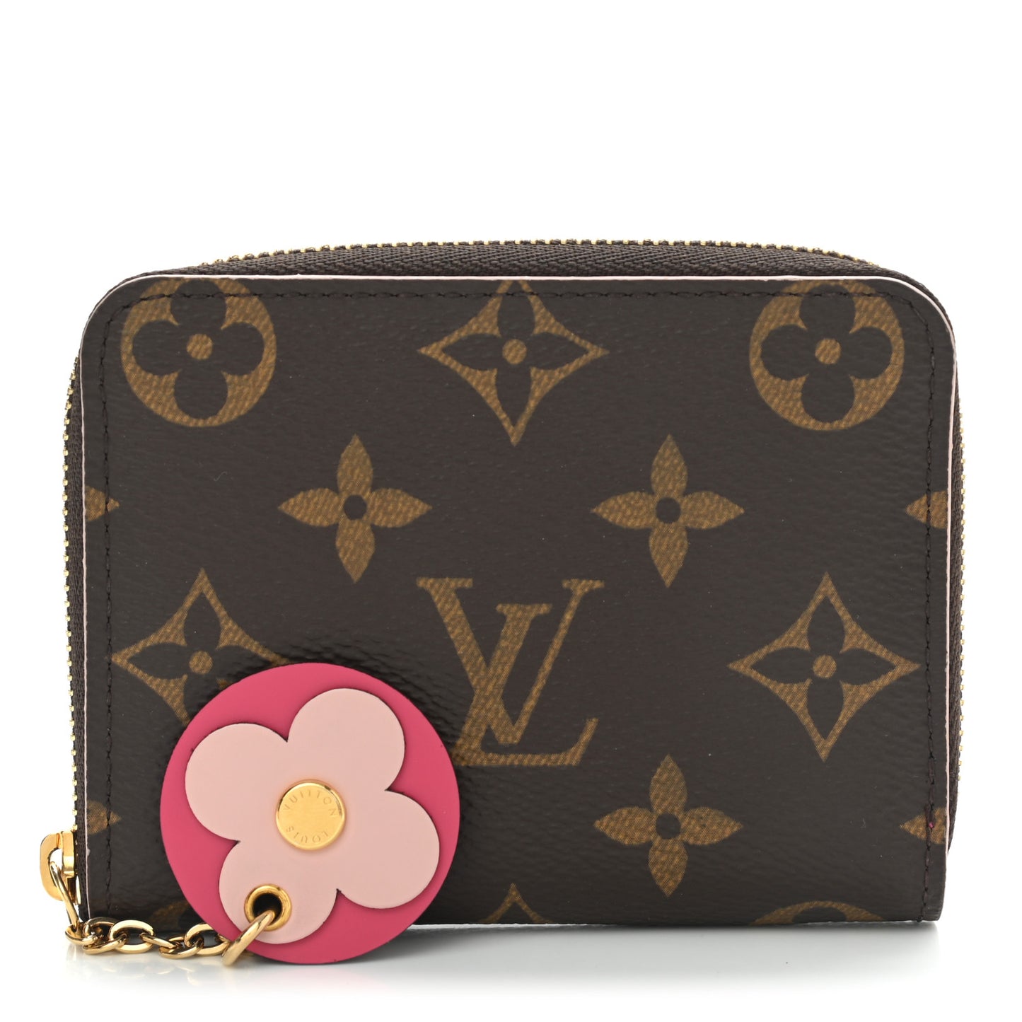 Monogram Bloom Flower Zippy Coin Purse