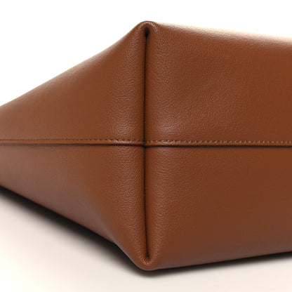 Saint Laurent Calfskin Large Shopping Tote Dark Tan 11 of 12