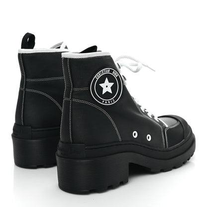 Christian Dior Technical Fabric D-Rise 35mm Boots 41 Black 4 of 7