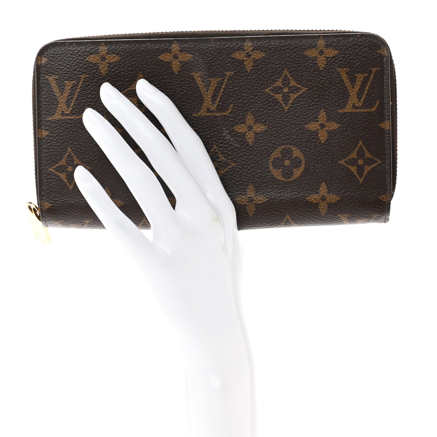 Monogram Zippy Wallet Coquelicot