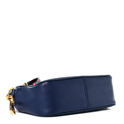 Marc Jacobs Calfskin The Flash Crossbody Indigo 4 of 16