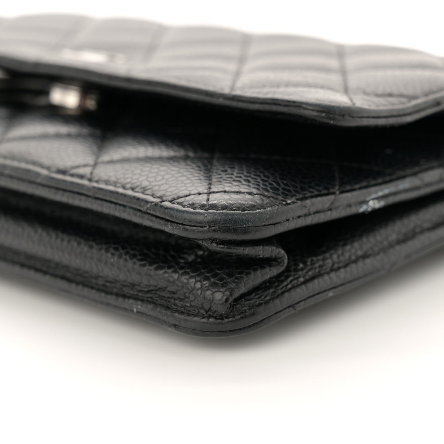 Chanel Caviar Quilted Wallet on Chain WOC Black 10 of 17