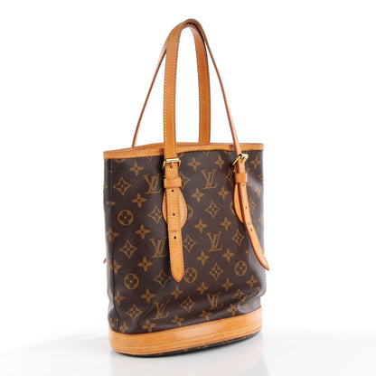 Louis Vuitton Monogram Petit Bucket 23 3 of 7