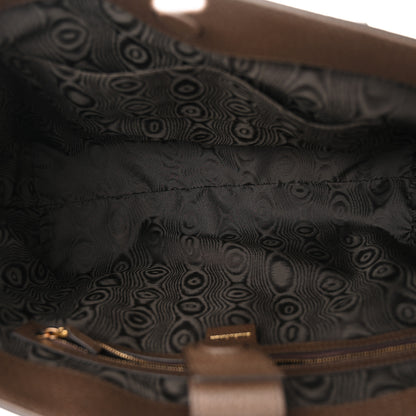 Gucci X BALENCIAGA BB Supreme Monogram Web Medium Ophidia Shopping Tote Beige New Acero 6 of 11