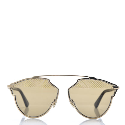 Christian Dior Studded So Real Sunglasses Gold 2 of 7