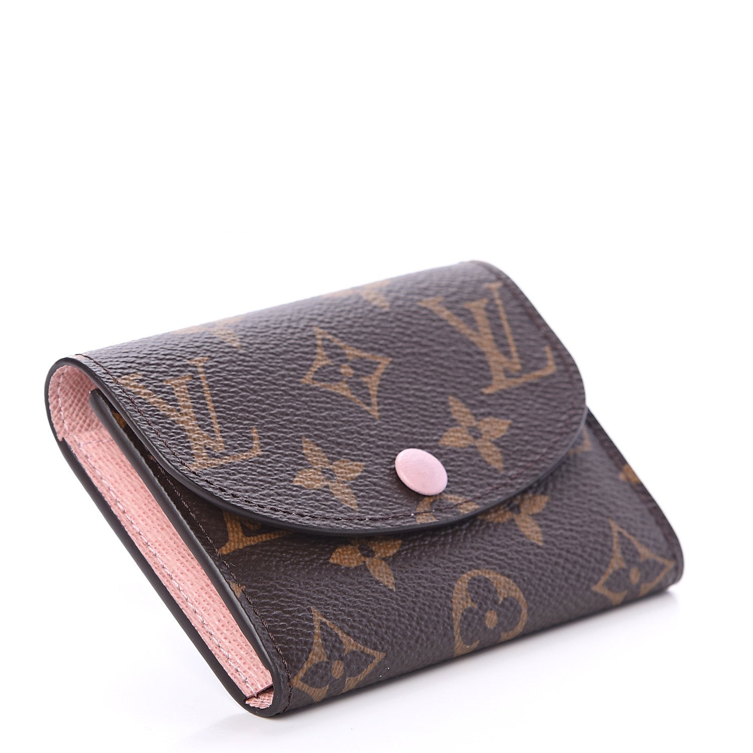 Louis Vuitton Monogram Rosalie Coin Purse Rose Ballerine 3 of 5