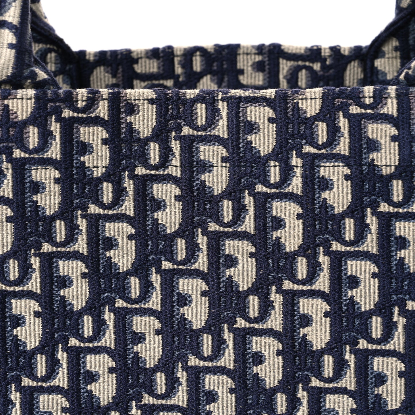 Oblique Large Book Tote Blue Multicolor