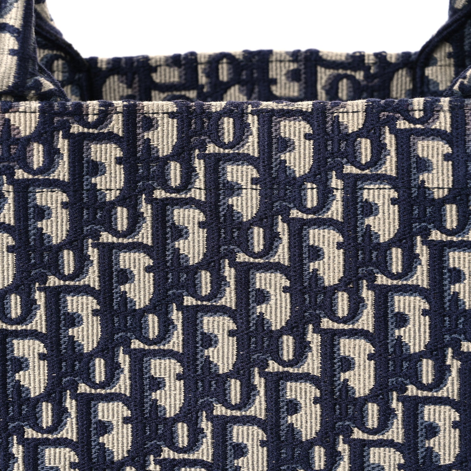 Christian Dior Oblique Large Book Tote Blue Multicolor 8 of 10