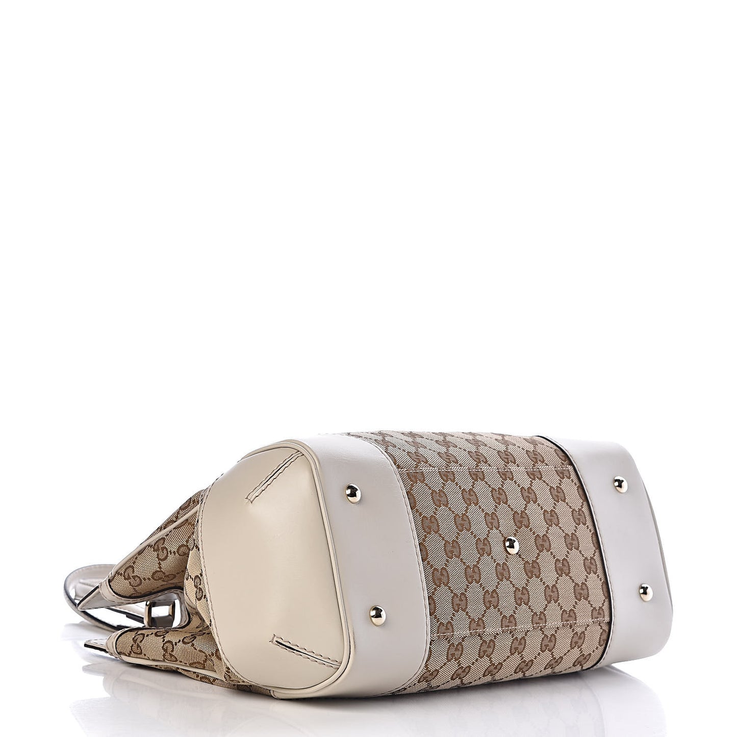 Monogram Medium Mayfair Tote Off White