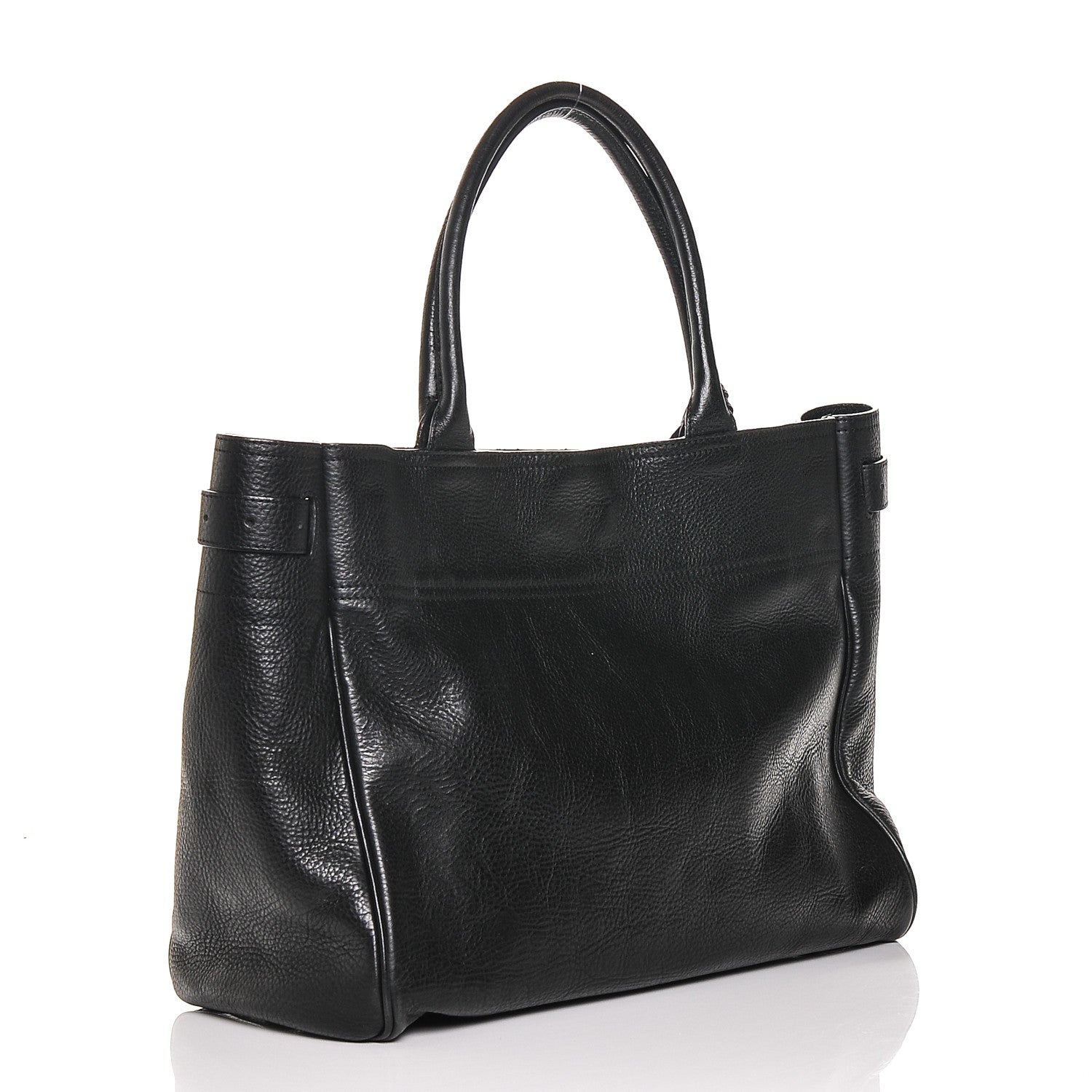 Mulberry Natural Leather Bayswater Tote Black 3 of 7