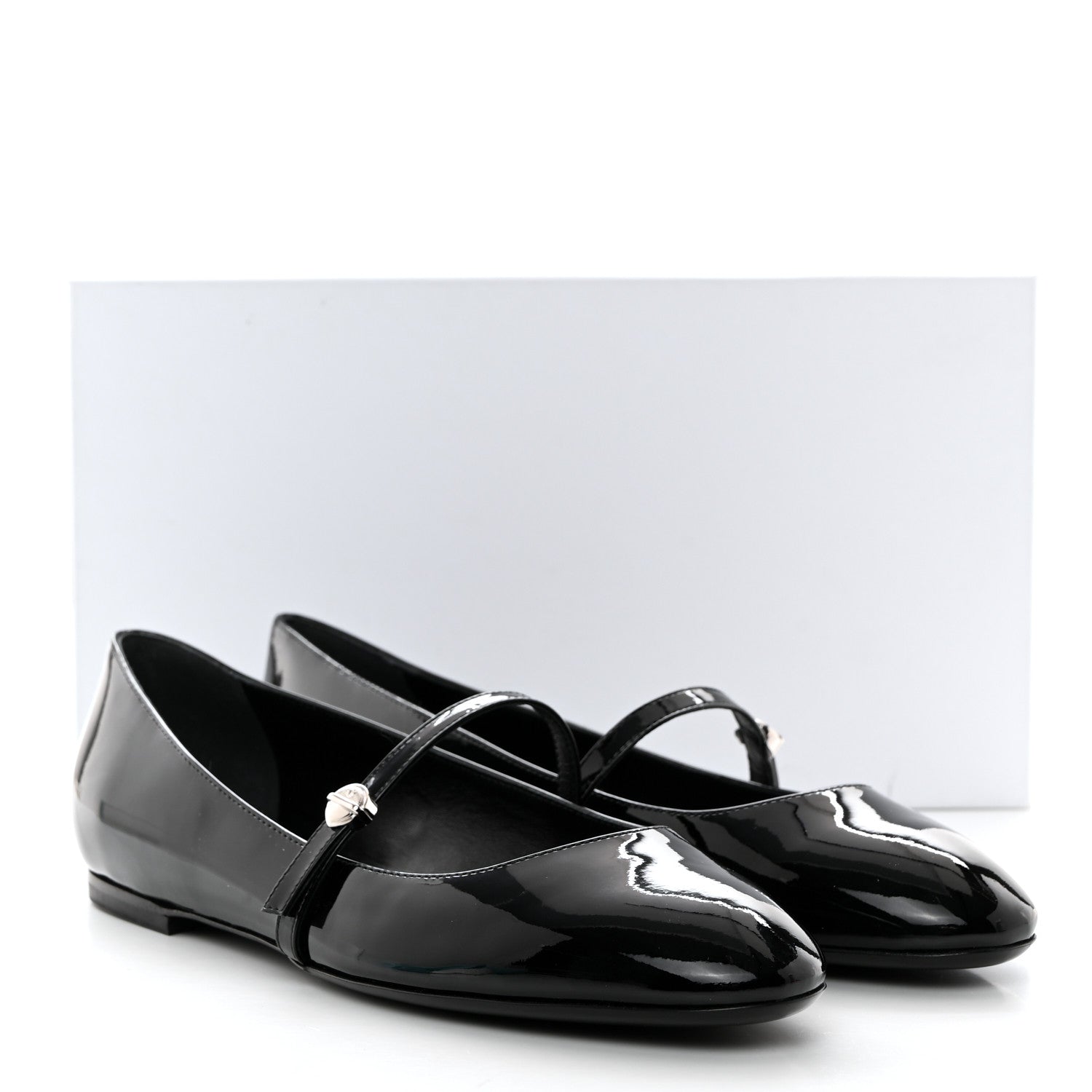 Louis Vuitton Patent Uniformes Ballet Flats 39.5 Black 9 of 9