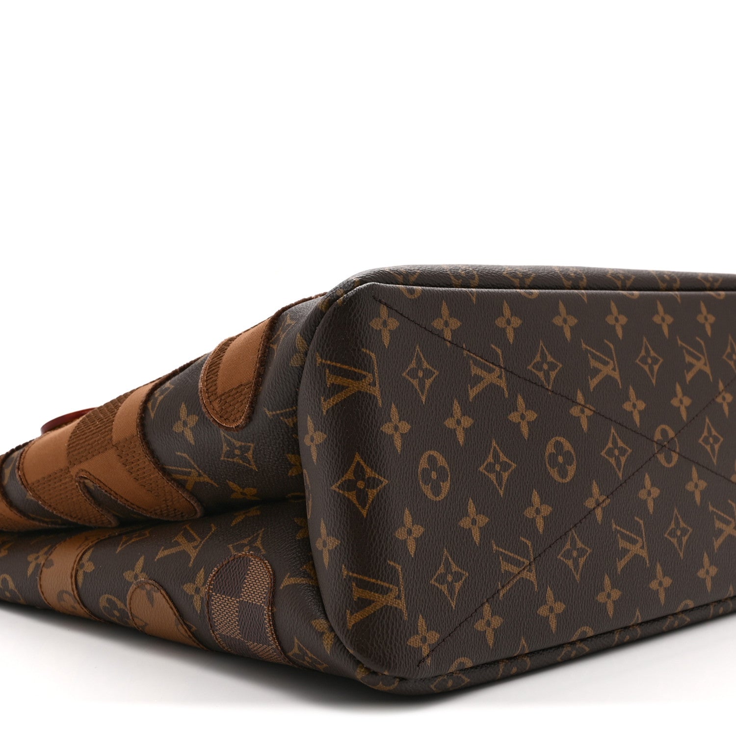 Louis Vuitton Monogram Landscape Shopper Tote MM Brown 8 of 9