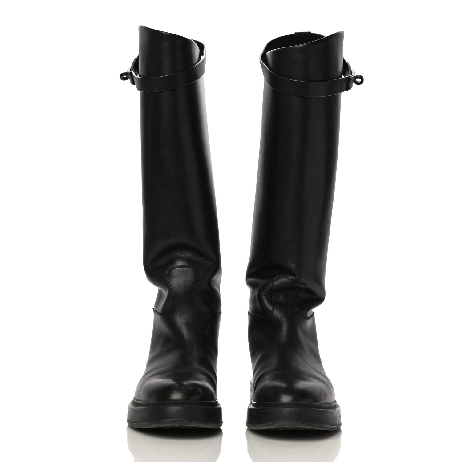 Hermes Box Kelly Jumping Boots 39 So Black 2 of 25