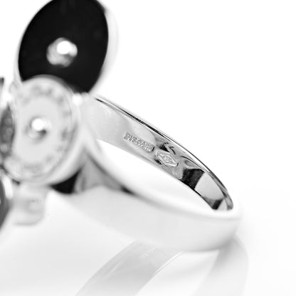 Bulgari 18K White Gold Cicladi Ring 50 5.25 5 of 6