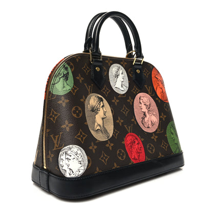 Louis Vuitton x FORNASETTI Monogram Cameo Alma PM 4 of 10