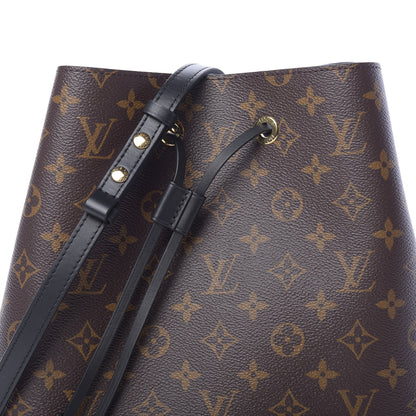 Louis Vuitton Monogram Neonoe MM Black 7 of 10