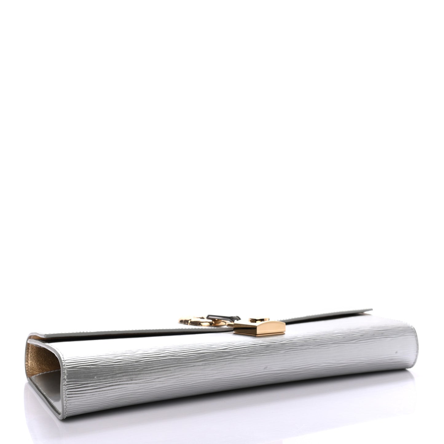 Epi Blade Clutch Silver