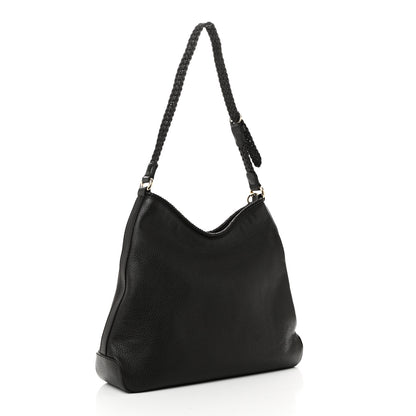 Gucci Pebbled Calfskin Medium Marrakech Hobo Dark Brown 3 of 10