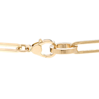 Hermes 18K Yellow Gold Diamond Pave Kelly Chaine Choker Necklace 4 of 6