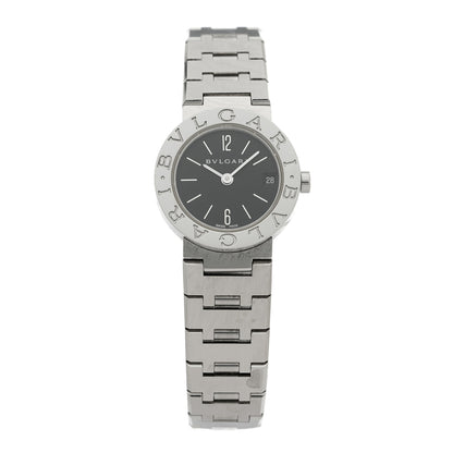 Bulgari Stainless Steel 23mm Quartz Watch Black 1 of 4