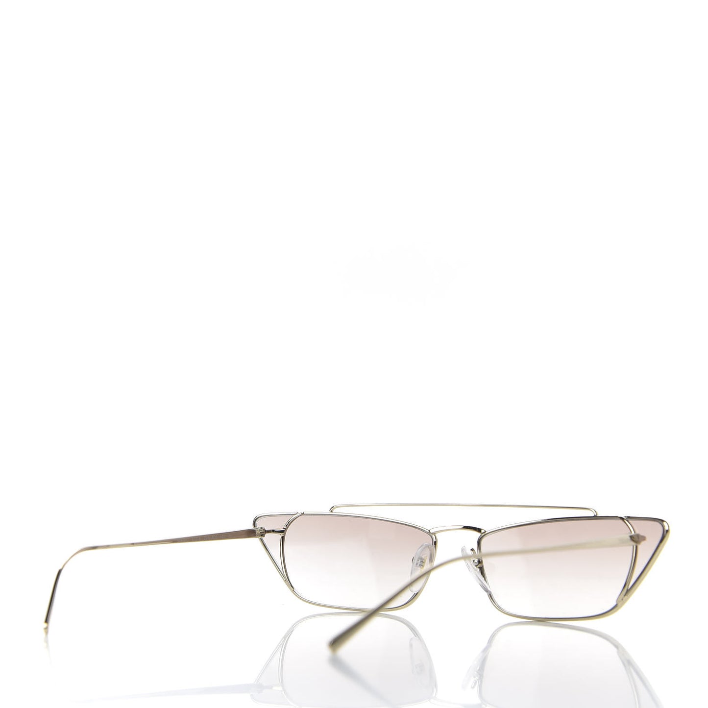 Cat Eye Sunglasses SPR 64U Gold
