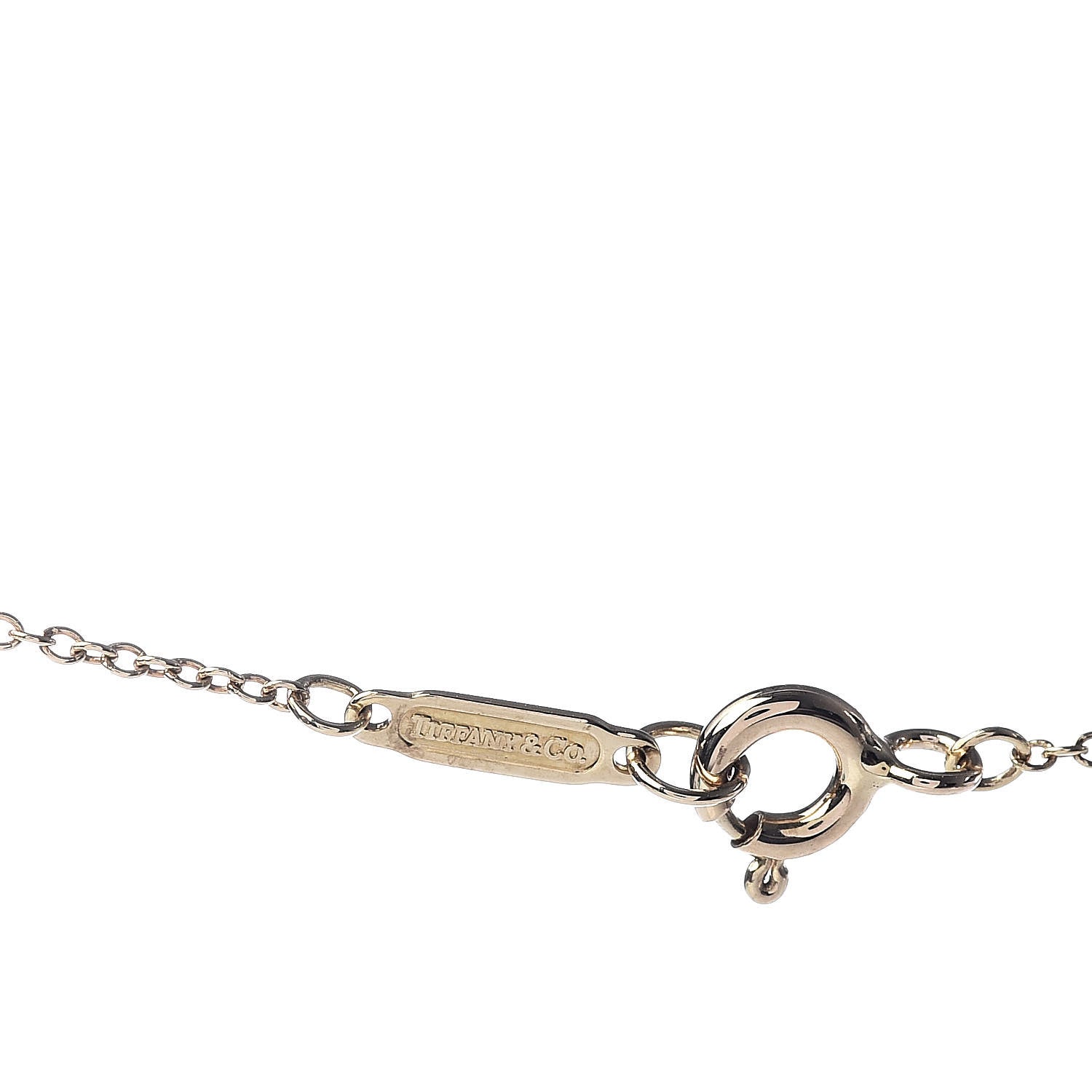 Tiffany 18K Yellow Gold Diamond Flower Pendant Necklace 4 of 4