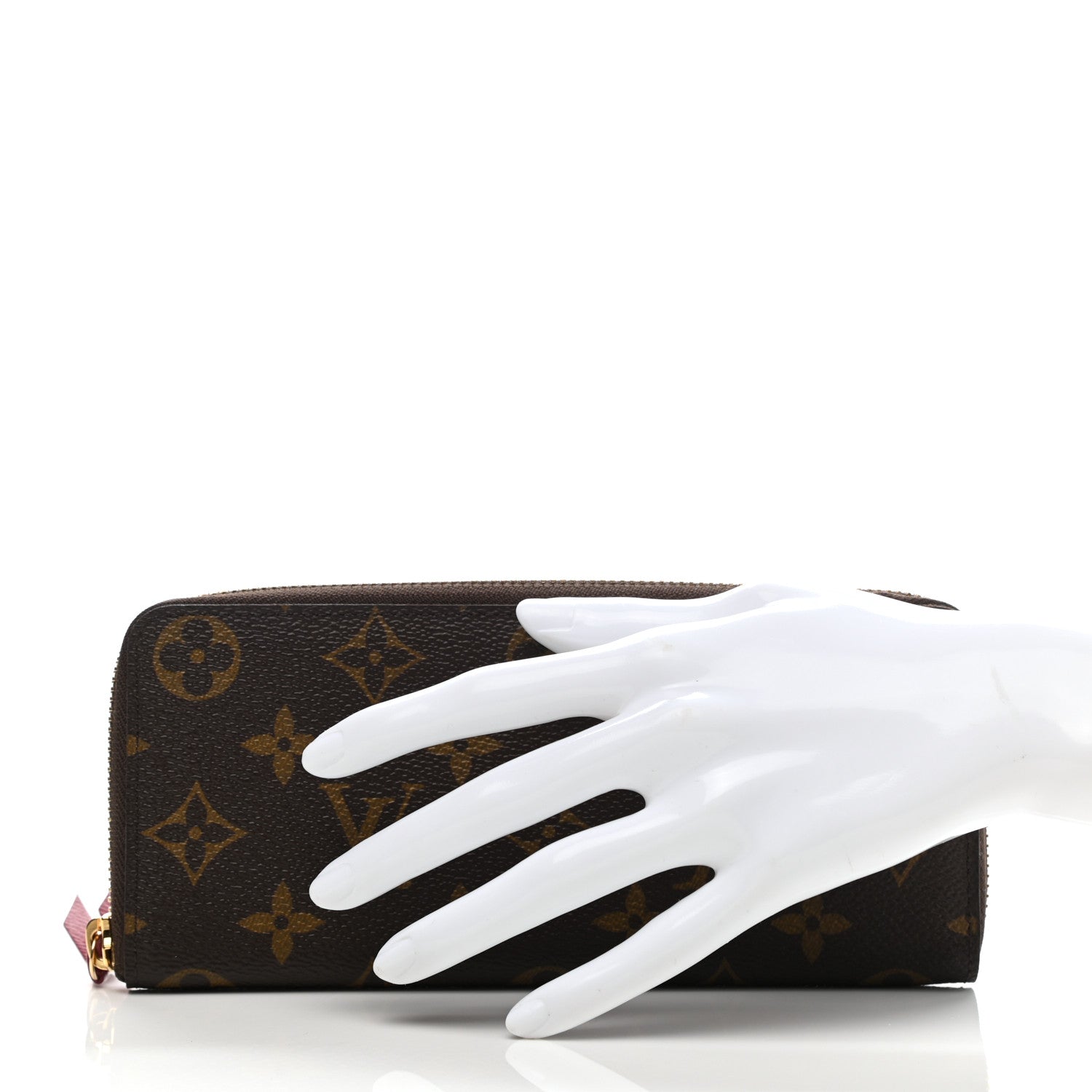 Louis Vuitton Monogram Clemence Wallet Fuchsia 2 of 7