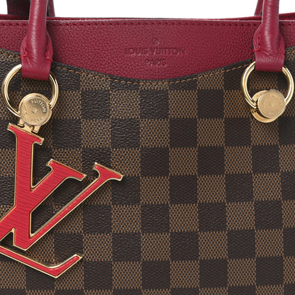 Louis Vuitton Damier Ebene LV Riverside Lie De Vin 7 of 9