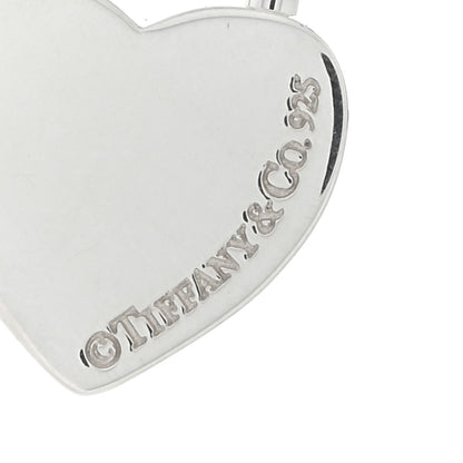 Tiffany Sterling Silver Notes Heart Lock Charm 3 of 3