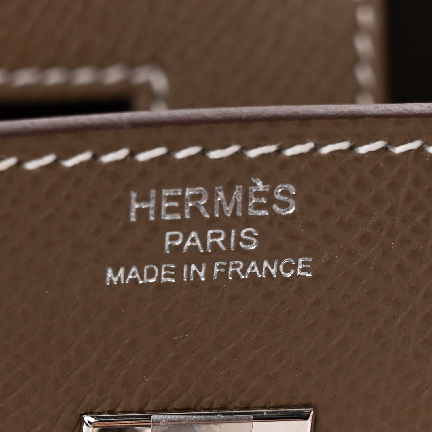 Hermes Epsom Birkin Sellier 25 Etoupe 6 of 11