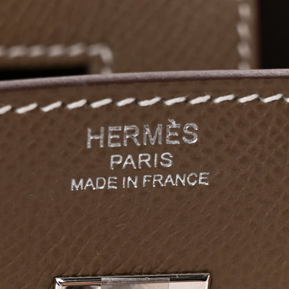 Hermes Epsom Birkin Sellier 25 Etoupe 6 of 11