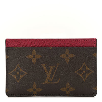 Louis Vuitton Monogram Card Holder Fuchsia 1 of 6