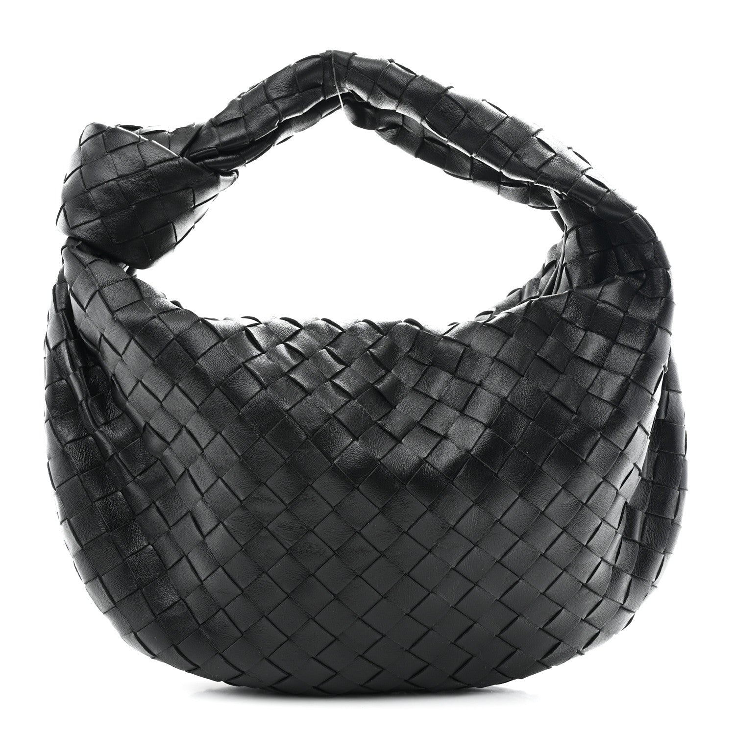 Bottega Veneta Nappa Intrecciato Teen Jodie Hobo Black 1 of 10