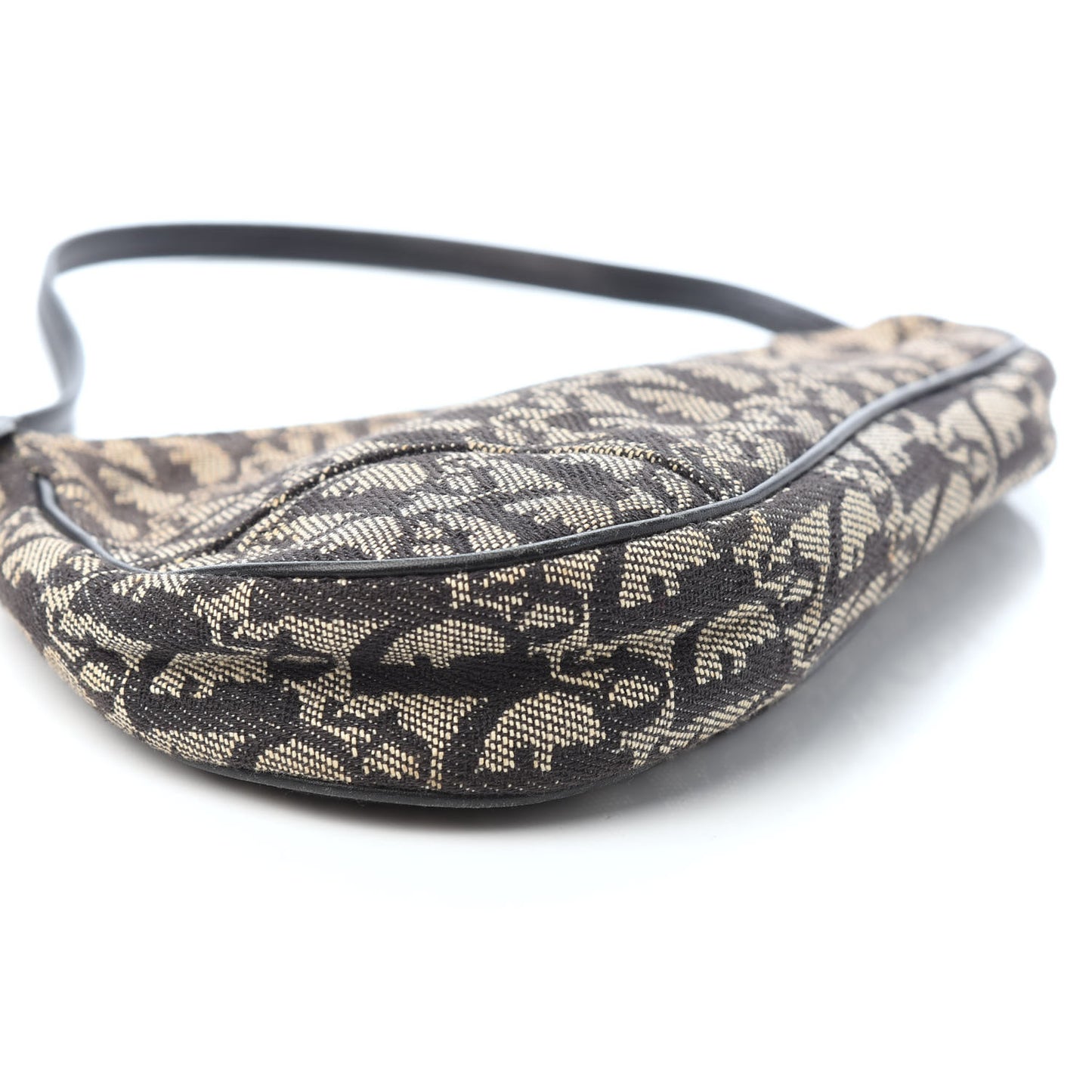 Monogram Mini Saddle Pochette Black