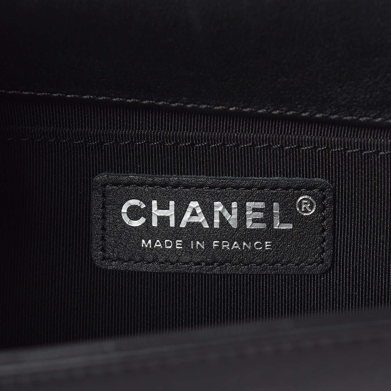 Chanel Calfskin Quilted Medium Boy Flap So Black 6 of 10