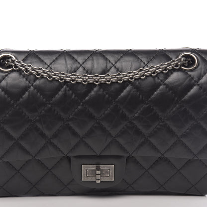 Chanel Aged Calfskin Quilted 2.55 Reissue 225 Flap Black 10 of 10