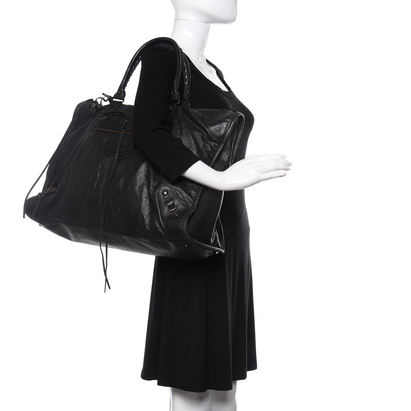 Agneau Classic Hardware Weekender Black