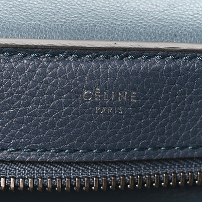 Celine Drummed Calfskin Suede Medium Trapeze Orage 6 of 10