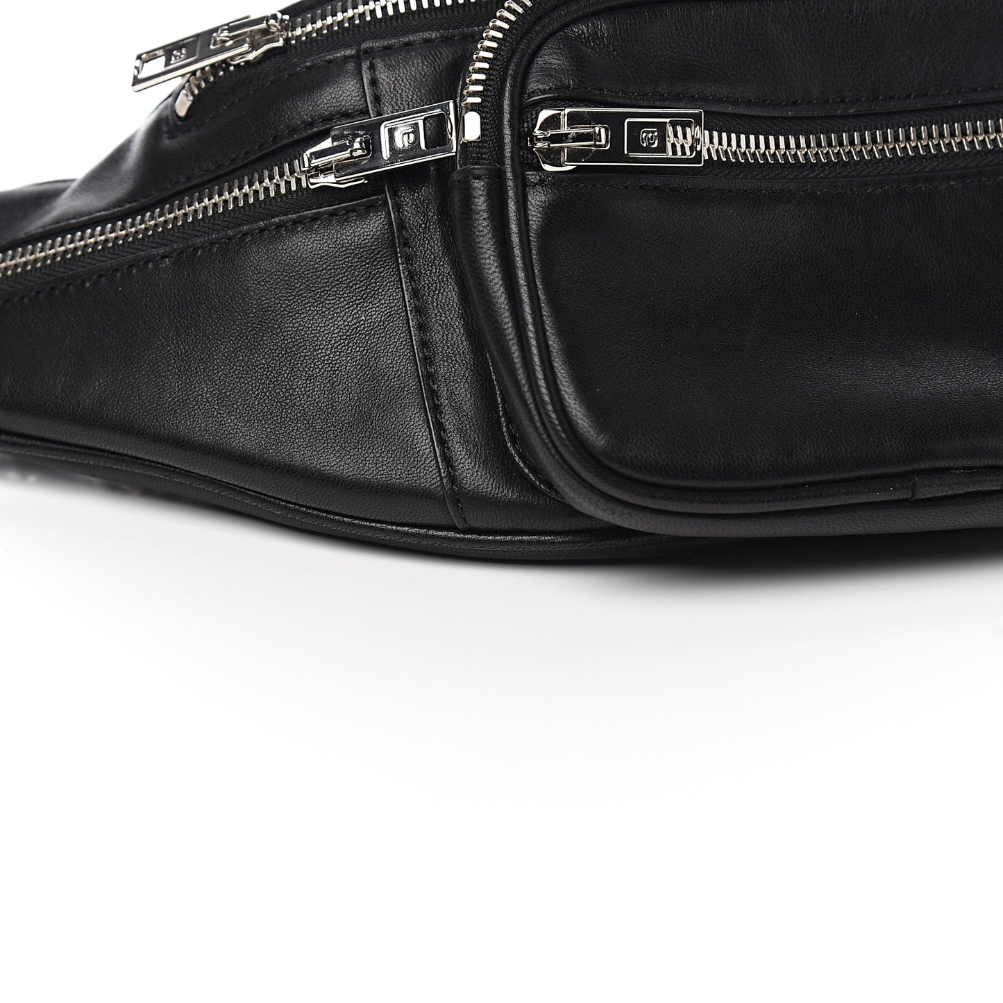 Lambskin Attica Belt Bag Black